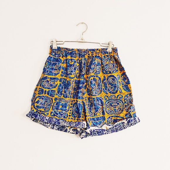 Vintage Pants - Vintage patterned shorts